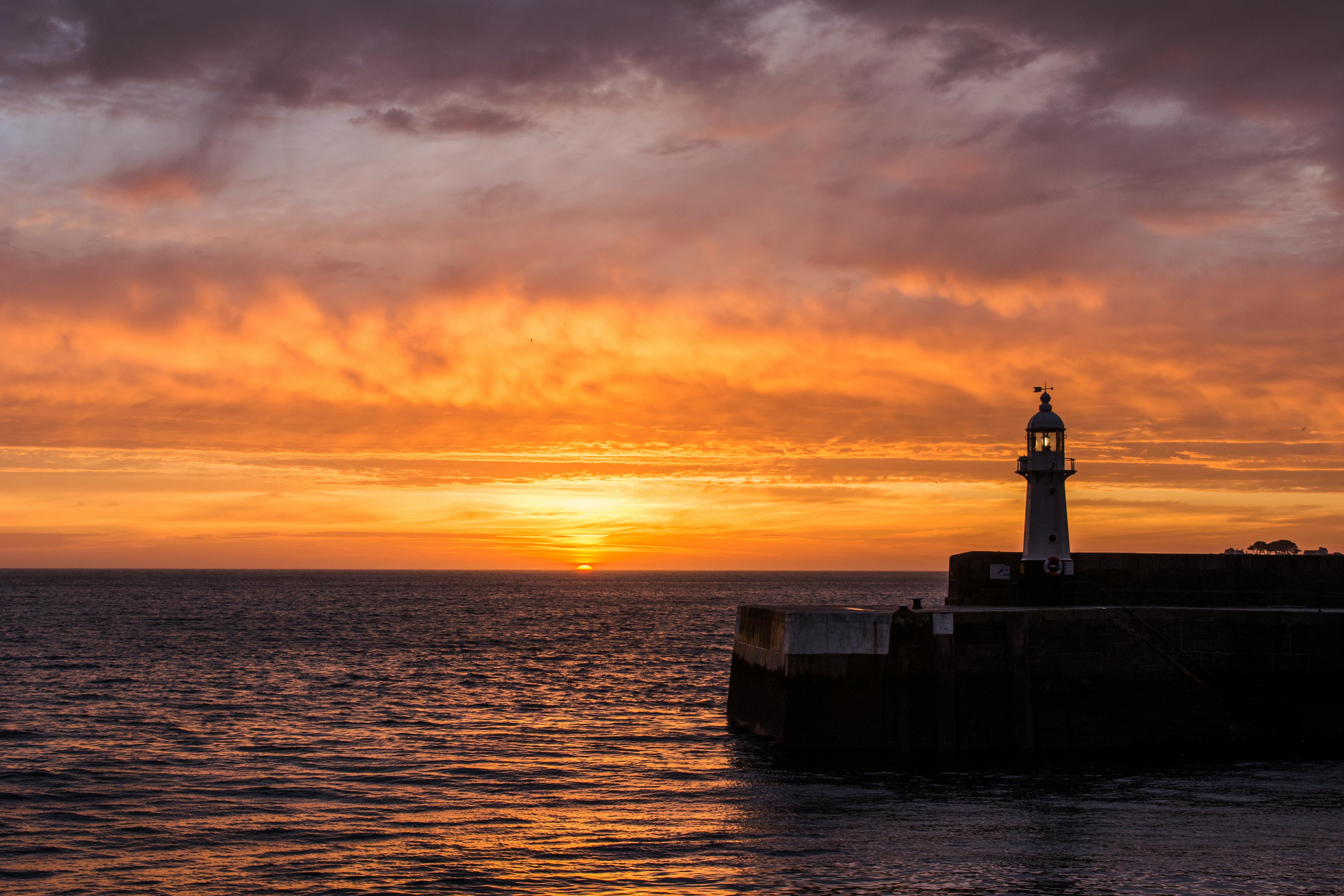 Cornwall coastal landscape